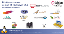 Tökéletes szerver: Debian 11 (Bullseye) v1.0 | Linuxportál