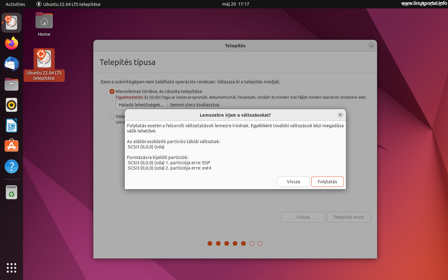 Ubuntu 22.04 LTS (Jammy Jellyfish) UEFI Mode Installation Linux Portal