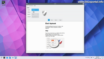Gufw start window - resized
